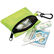 Kit primeros auxilios con mosqueton personalizado amarillo