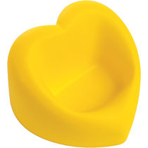 Corazon antiestres reposamovil personalizado amarillo Corazon antiestres reposamovil personalizado amarillo