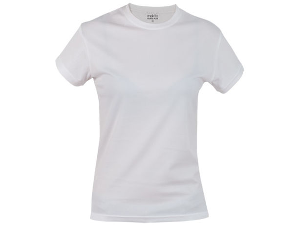 Camiseta tecnica bicolor de mujer tecnic plus 135 personalizada blanco Camiseta tecnica bicolor de mujer tecnic plus 135 personalizada blanco
