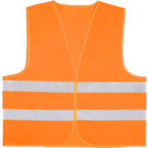 Chaleco muy ligero reflectante adulto personalizado naranja Chaleco muy ligero reflectante adulto personalizado naranja