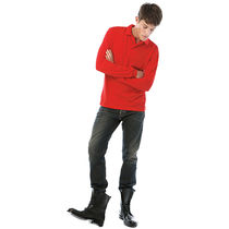 Polo pique manga larga safran longsleeve b c 180 para empresas rojo Polo pique manga larga safran longsleeve b c 180 para empresas rojo