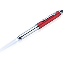 Boligrafo con lapiz tactil y linterna personalizado Boligrafo con lapiz tactil y linterna personalizado
