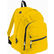 Mochila con capacidad y completa sols personalizada amarillo