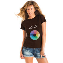 Camiseta basica de mujer jamaica roly 155 personalizado Camiseta basica de mujer jamaica roly 155 personalizado