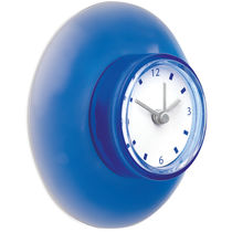 Reloj de plastico con ventosa personalizado azul Reloj de plastico con ventosa personalizado azul