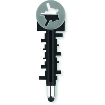 Puntero llave con juego de habilidad personalizado negro Puntero llave con juego de habilidad personalizado negro