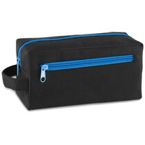 Neceser cremallera doble de color personalizado azul royal Neceser cremallera doble de color personalizado azul royal