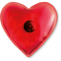 Calienta manos corazon personalizada rojo Calienta manos corazon personalizada rojo