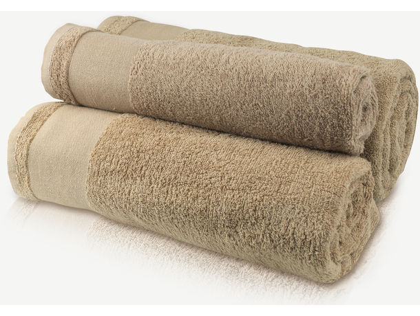 Toalla de baño 100x150 algodon 500 gr/m2 Baño color paja