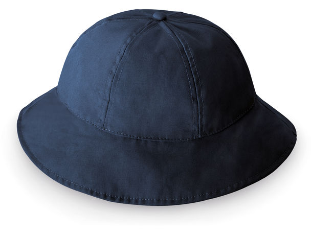 Sombrero safari en algodon y poliester personalizado azul Sombrero safari en algodon y poliester personalizado azul