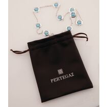 Collar atlan pertegaz personalizado gris azul Collar atlan pertegaz personalizado gris azul