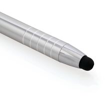 Boligrafo de aluminio con puntero tactil personalizado Boligrafo de aluminio con puntero tactil personalizado