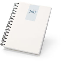 Agenda espiral 17 4 x 24 4 cm sv personalizada transparente Agenda espiral 17 4 x 24 4 cm sv personalizada transparente