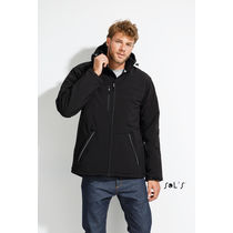 Chaqueta de soft shell acolchada gama alta rock men sols personalizada Chaqueta de soft shell acolchada gama alta rock men sols personalizada