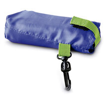 Bolsa de la compra plegable con gancho personalizada azul Bolsa de la compra plegable con gancho personalizada azul
