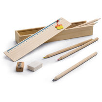 Estuche de madera con 10 piezas personalizado Estuche de madera con 10 piezas personalizado