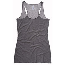 Camiseta de mujer racerback bella 115 personalizada gris medio Camiseta de mujer racerback bella 115 personalizada gris medio