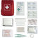 Kit primeros auxilios en funda 230d personalizado rojo