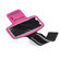 Brazalete deportivo con logo fucsia
