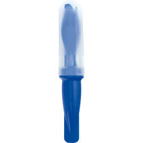 Set de cubiertos de plastico personalizado azul Set de cubiertos de plastico personalizado azul