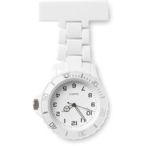 Reloj de enfermera analogico personalizado blanco Reloj de enfermera analogico personalizado blanco