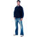Sudadera cremallera corta wood 310 personalizada