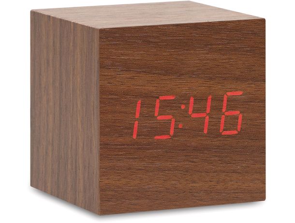 Reloj led en mdf personalizado Reloj led en mdf personalizado
