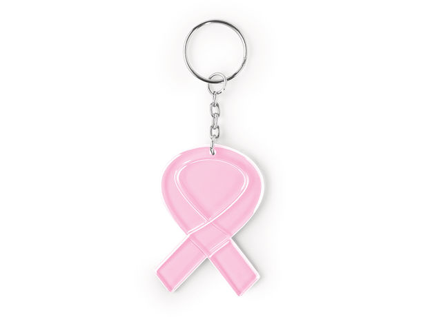 Llavero con logo rosa Llavero con logo rosa