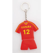 Llavero camiseta espana personalizado Llavero camiseta espana personalizado