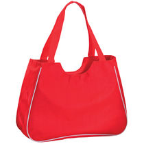 Bolsa playa con neceser muy grande barata rojo Bolsa playa con neceser muy grande barata rojo