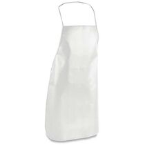 Delantal de cocina en non woven laminado barato blanco Delantal de cocina en non woven laminado barato blanco