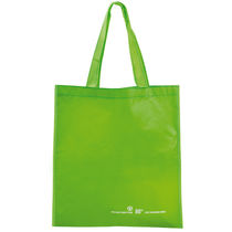 Bolsa helena de pet reciclado non woven barata verde