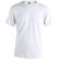 Camiseta unisex 180 gr m2 algodon ring spun 180 personalizada blanco