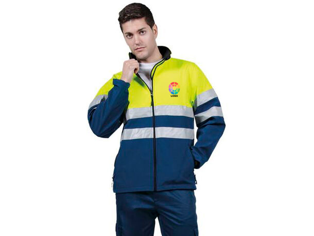 Weatherbeeta Chaqueta Reflectante Con Forro Polar Softshell Adulto Hi Vis  Amarillo