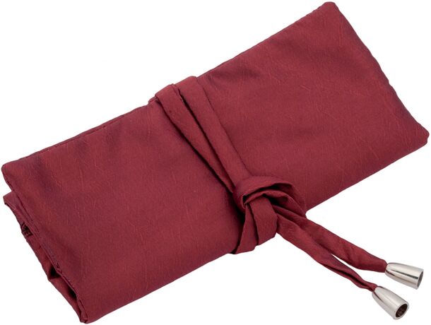 Joyero de viaje plegable personalizado rojo Joyero de viaje plegable personalizado rojo