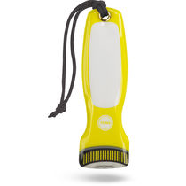 Llavero linterna 2 led magnetica personalizado amarillo Llavero linterna 2 led magnetica personalizado amarillo