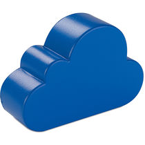 Antiestres en forma de nube personalizado azul Antiestres en forma de nube personalizado azul