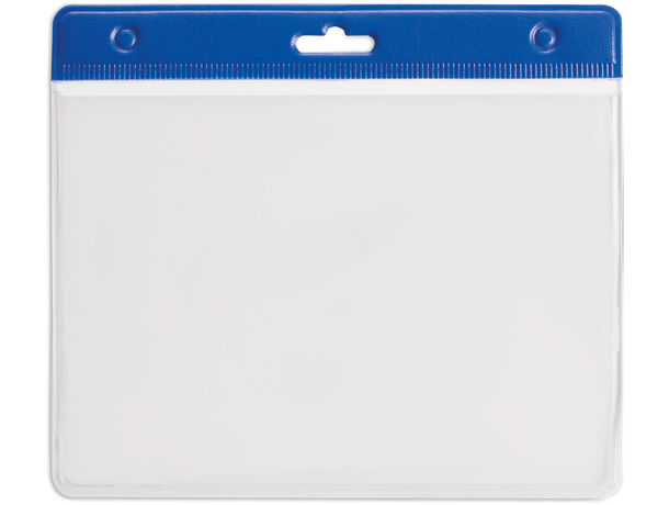 Portaacreditacion 11 x 9 5 cm colores personalizado azul Portaacreditacion 11 x 9 5 cm colores personalizado azul