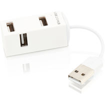 4 puertos usb 2 0 personalizado blanco