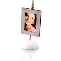 Portanotas y portafotos imantado personalizado blanco Portanotas y portafotos imantado personalizado blanco