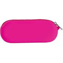 Neceser estuche de silicona barato fucsia Neceser estuche de silicona barato fucsia