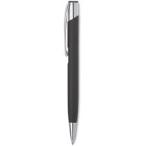 Boligrafo metal clip cromado personalizado negro Boligrafo metal clip cromado personalizado negro
