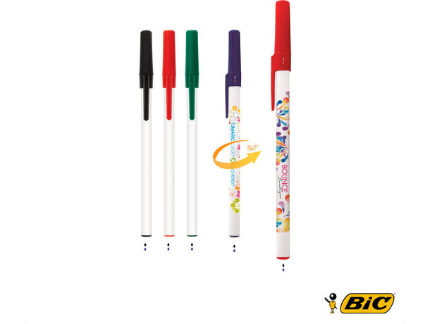 Comprar Boligrafos Personalizados Bic Round Stic Ecosolution