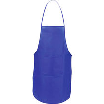 Delantal de tejido non woven personalizado azul Delantal de tejido non woven personalizado azul