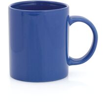 Taza ceramica monocroma 350ml personalizada azul Taza ceramica monocroma 350ml personalizada azul