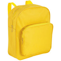 Mochila pequena con asas de cinta personalizada amarillo Mochila pequena con asas de cinta personalizada amarillo