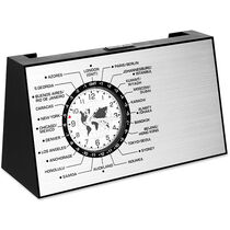 Reloj de sobremesa giratorio personalizado Reloj de sobremesa giratorio personalizado