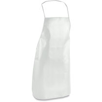 Delantal de cocina en non woven laminado personalizado blanco Delantal de cocina en non woven laminado personalizado blanco
