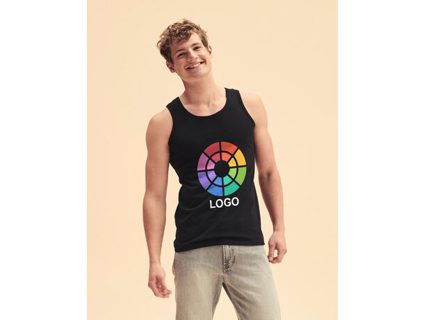 Camiseta tirantes personalizada de value weight athletic Fruit Of The Loom 165