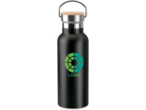 Botella térmica personalizada de acero inox. y pared doble (500 ml)